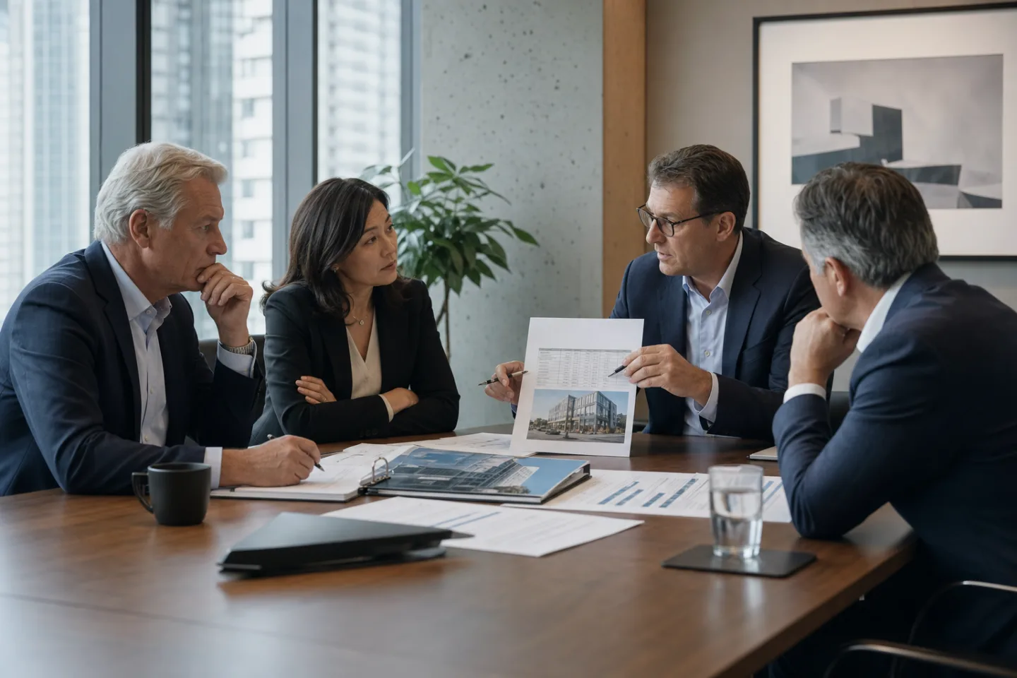 Investment committee questioning assumptions in an AI-assisted commercial real estate underwriting Investment committee questioning assumptions in an AI-assisted commercial real estate underwriting