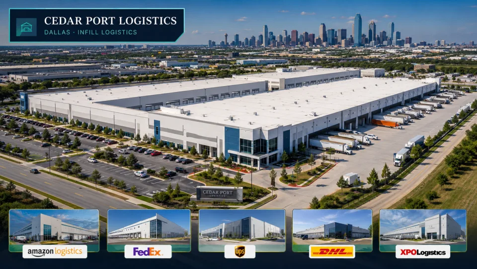 Cedar Port Logistics, an infill logistics asset near downtown Dallas