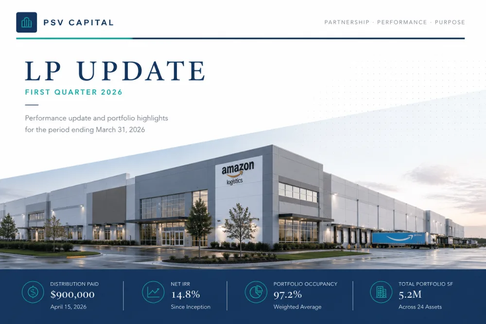 PSV Capital LP Update, First Quarter 2026 portfolio highlights